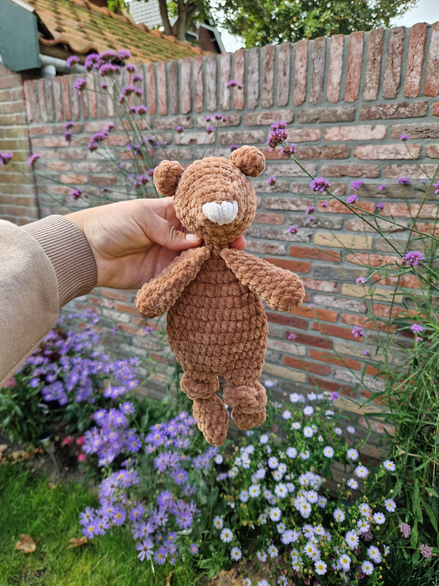 Gehaakt knuffeldoekje | beer