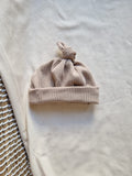Knoopmutsje | beige