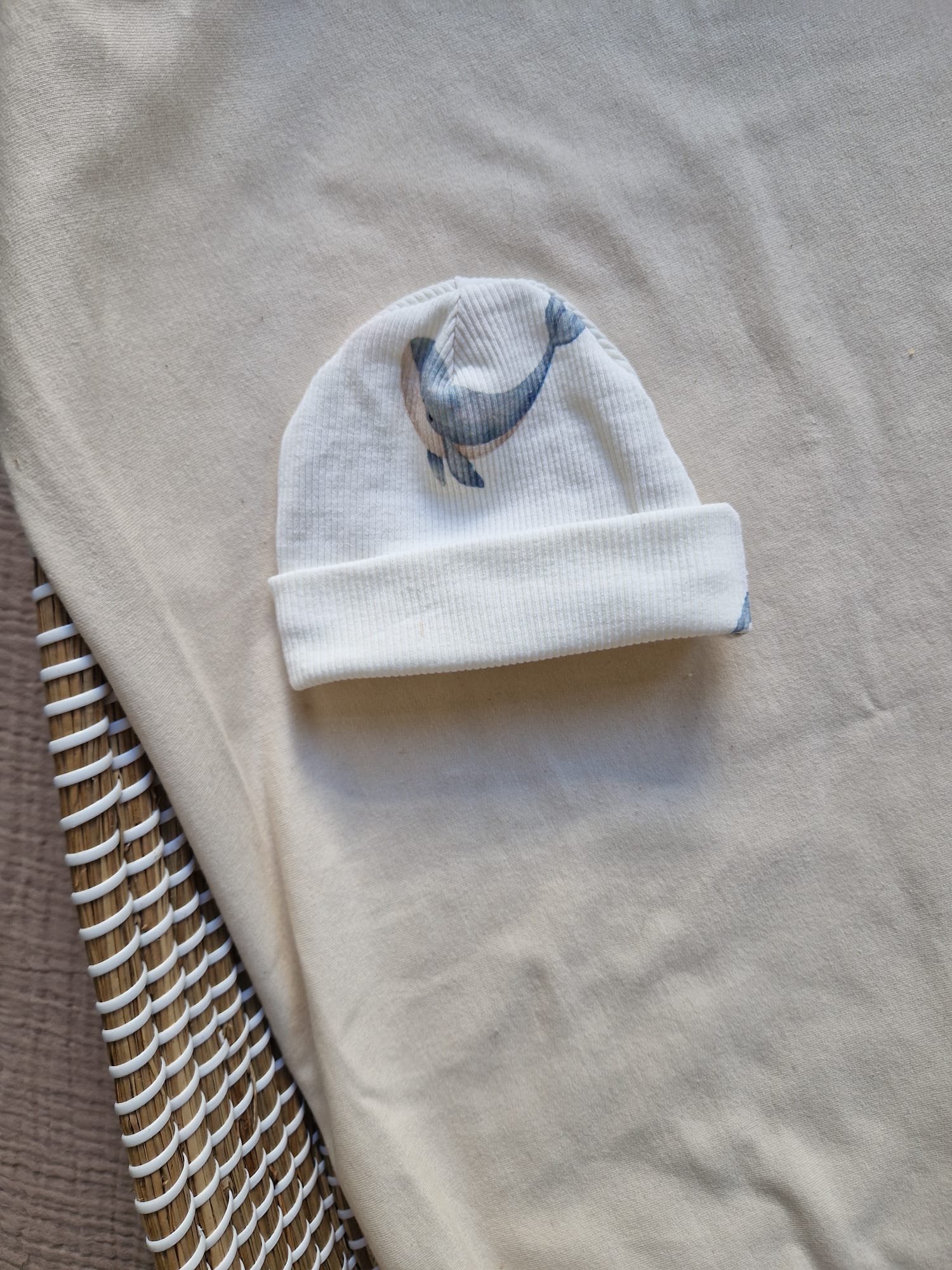 Babymutsje rib | walvis