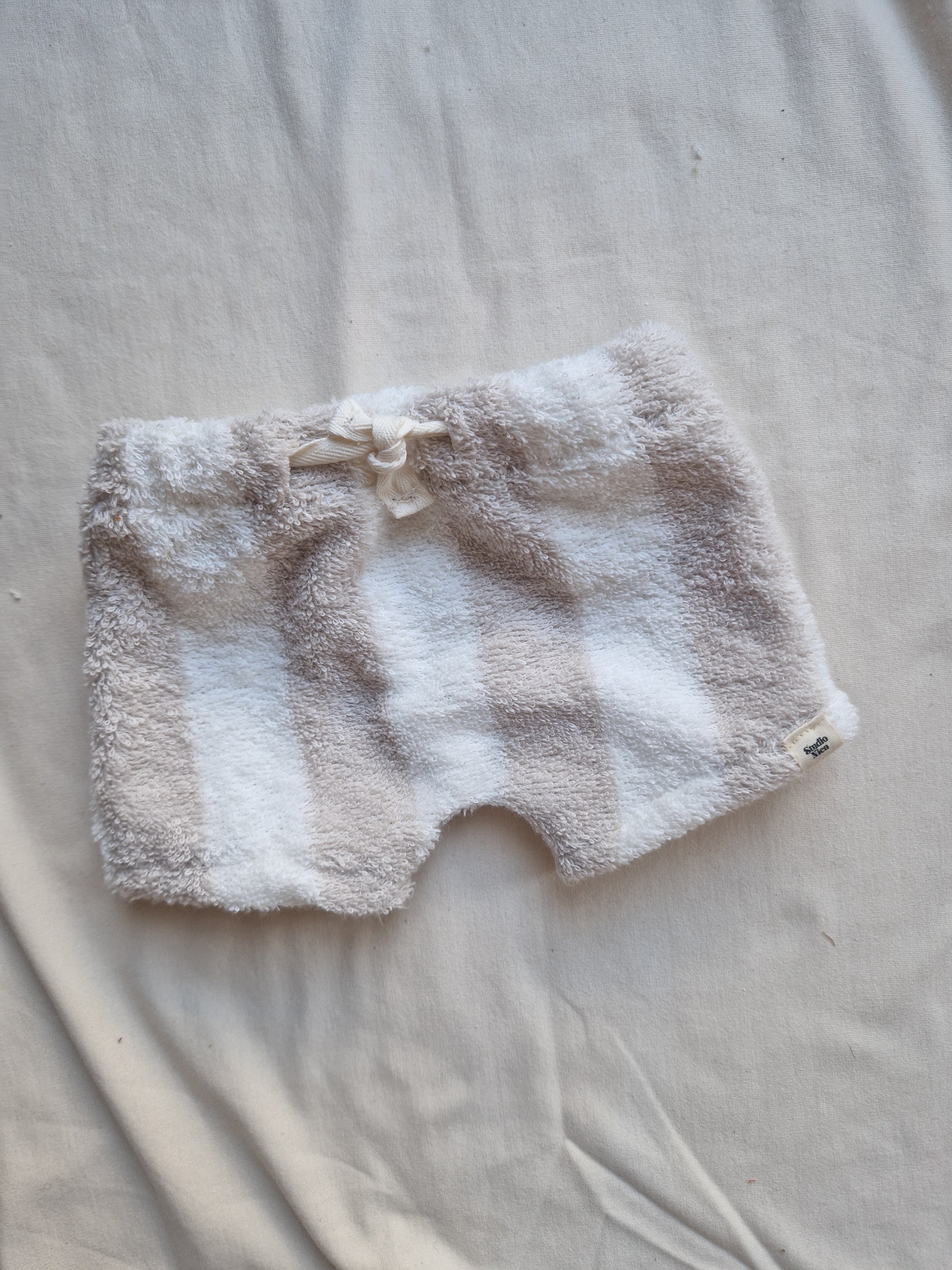 Short | Badstof strepen