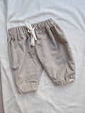 Broek | Barrel lichtbruin