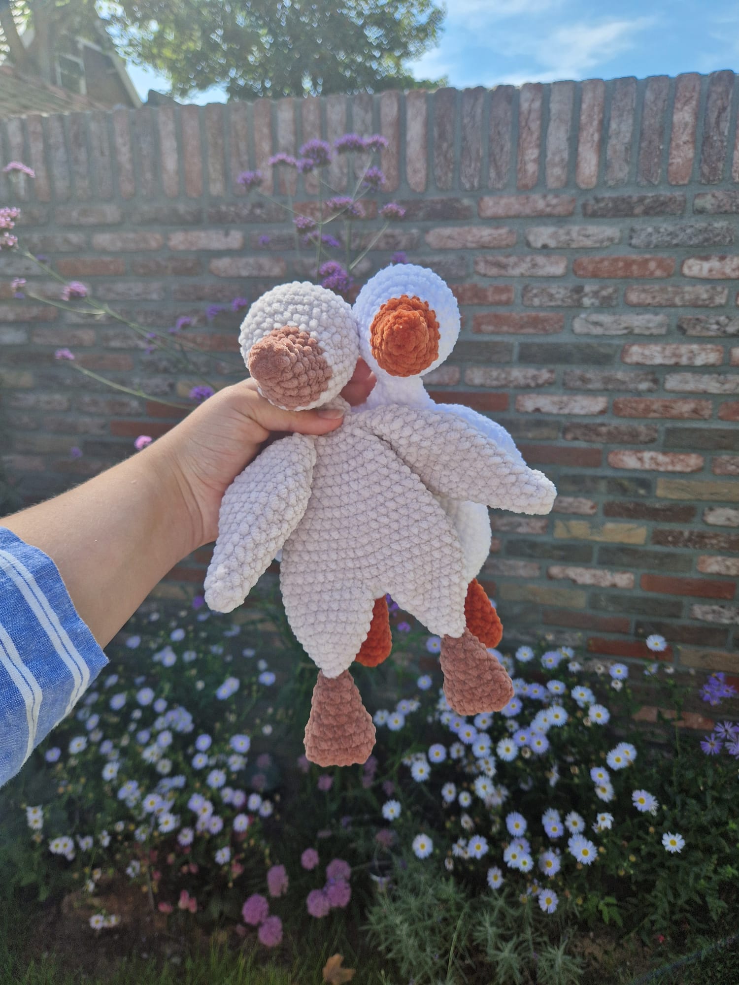 Gehaakt knuffeldoekje | eend