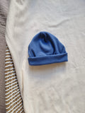 Babymutsje rib | donker blauw