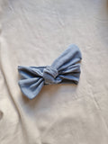 Haarband rib | licht blauw