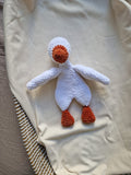 Gehaakt knuffeldoekje | eend