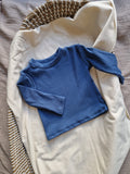 Shirt rib | donker blauw
