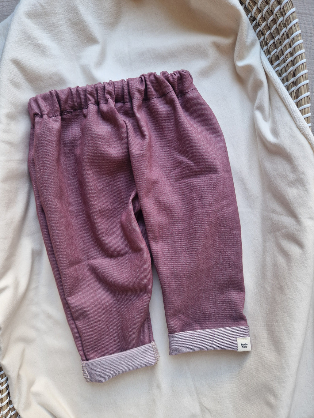 Broek | jeans roze