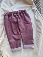 Broek | jeans roze