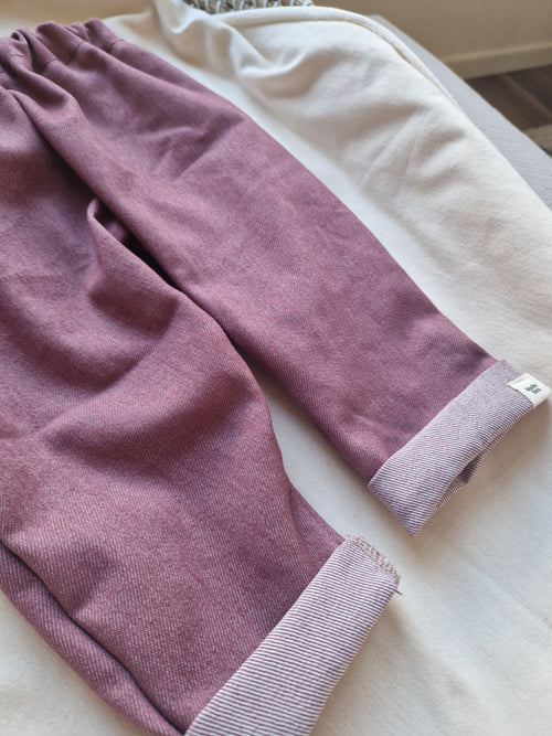 Broek | jeans roze